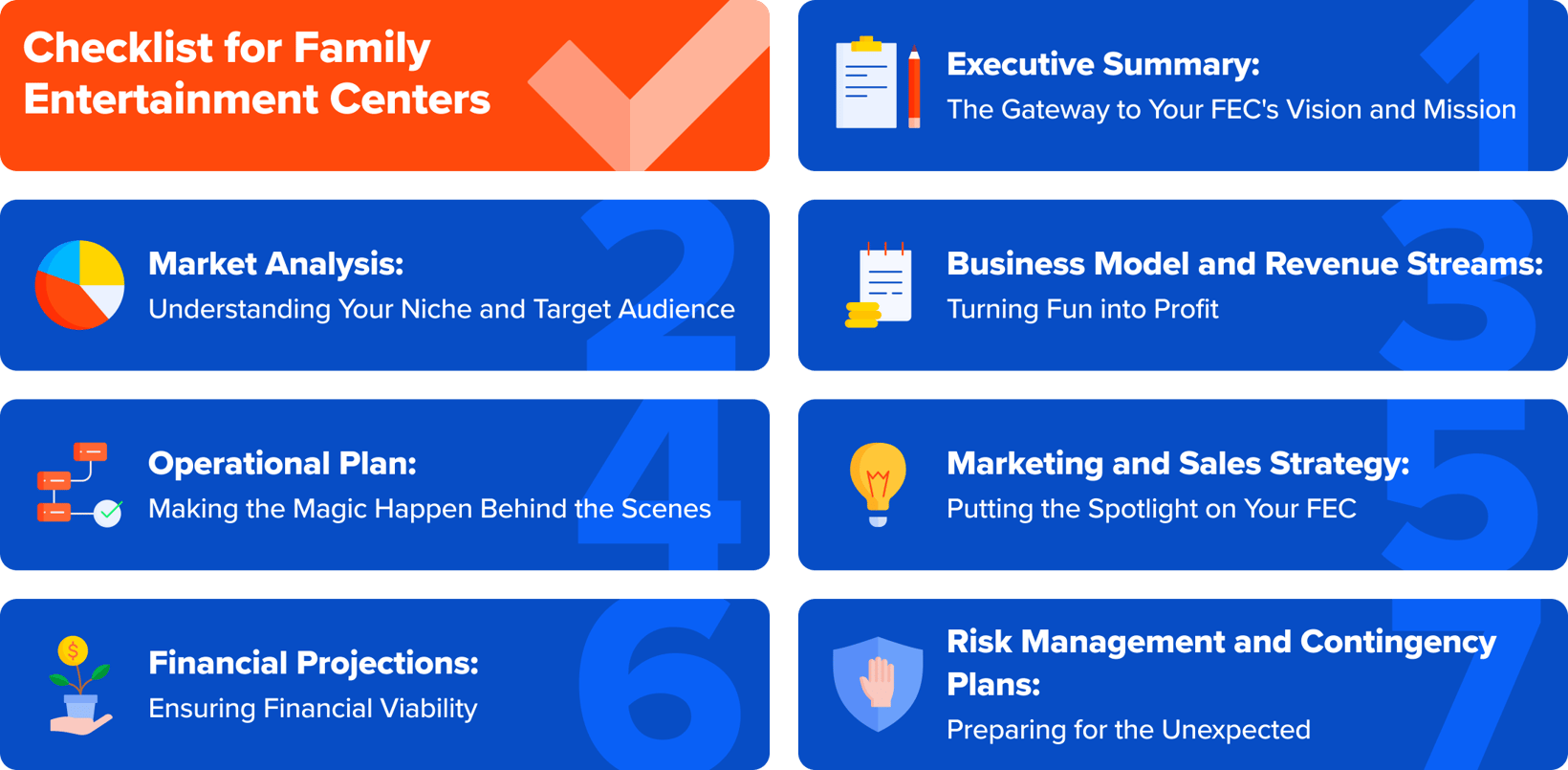 Family Entertainment Center (FEC) Business Plan Checklist Templates